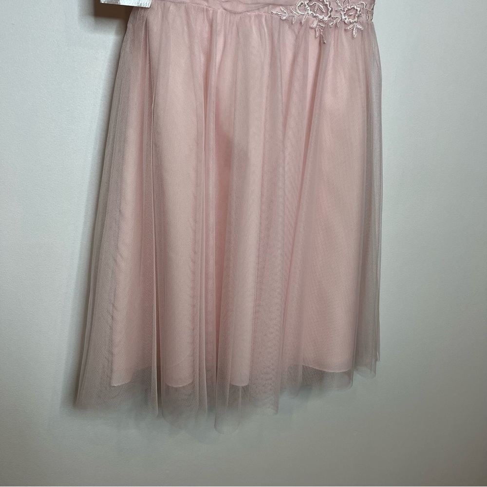 ALFRED Angelo Modern Vintage Style Ballerina Chiffon Bridesmaid Prom Dress NWT - Picture 8 of 16